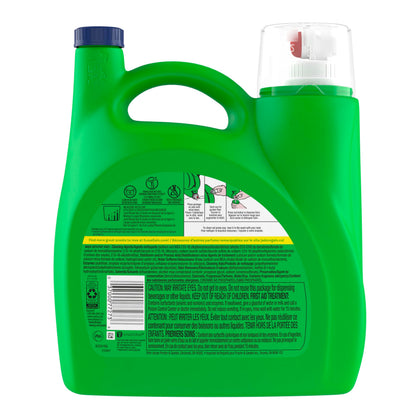 Gain + Aroma Boost Laundry Detergent Liquid, Original Scent, 107 Loads, 154 fl oz, HE Compatible Laundry Soap with Febreze and Oxi, Gain Laundry Detergent, Liquid Laundry Detergent