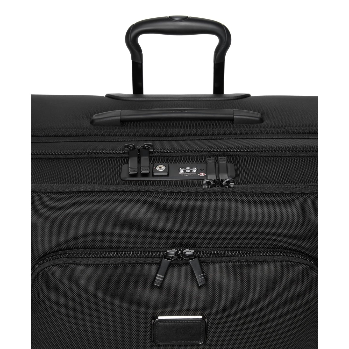 TUMI - Alpha XX-Large Dual Access Expandable 4-Wheeled Checked Luggage - Zipper Expansion - Durable Ballistic Nylon - Extra Large Capacity Suitcase with TSA Lock - Black