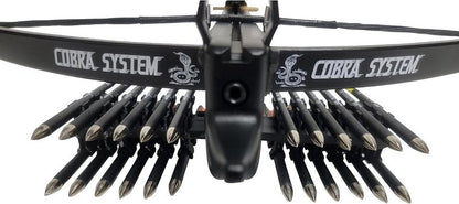 Pistol Crossbow Quiver - 3D Printed Holder for 12 Bolts | Weaver Mounting Kit