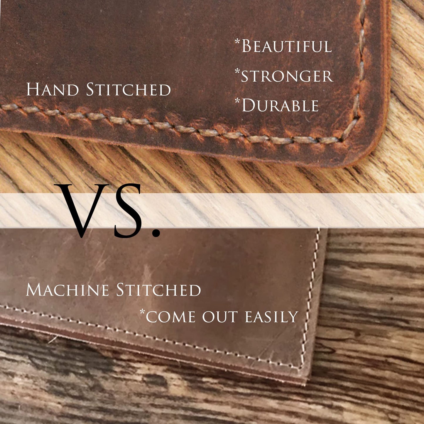 Distressed Leather Composition Notebook Cover; Gift For Student, Writer, Brown, 307C - Distressed Brown