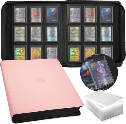 Top Loader Binder - Holds 288 Toploaders & Card Sleeves | 9-Pocket Design for TCG & Sports Cards