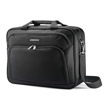 Samsonite Xenon 3.0 Gusset Check-Point Friendly Tech Locker Brief, Black, Double Gusset