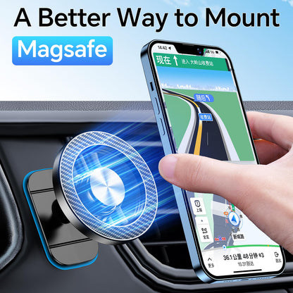 Kaistyle for Magsafe Car Mount【20 Strong Magnets】Magnetic Phone Holder for Car Phone Holder Mount Dash Mounted Holders Cell Phone Holders for Your Car Accessories for Women Men for iPhone 17 16 15 14