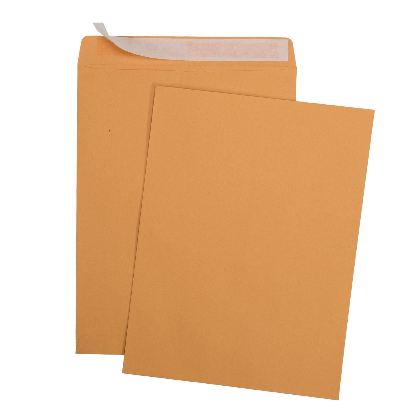 Aimoh 100 6 x 9 Self-Seal Brown Kraft Catalog Envelopes - 28lb, 100 Count, Ultra Strong Quick-Seal, 6x9 inch (38900)