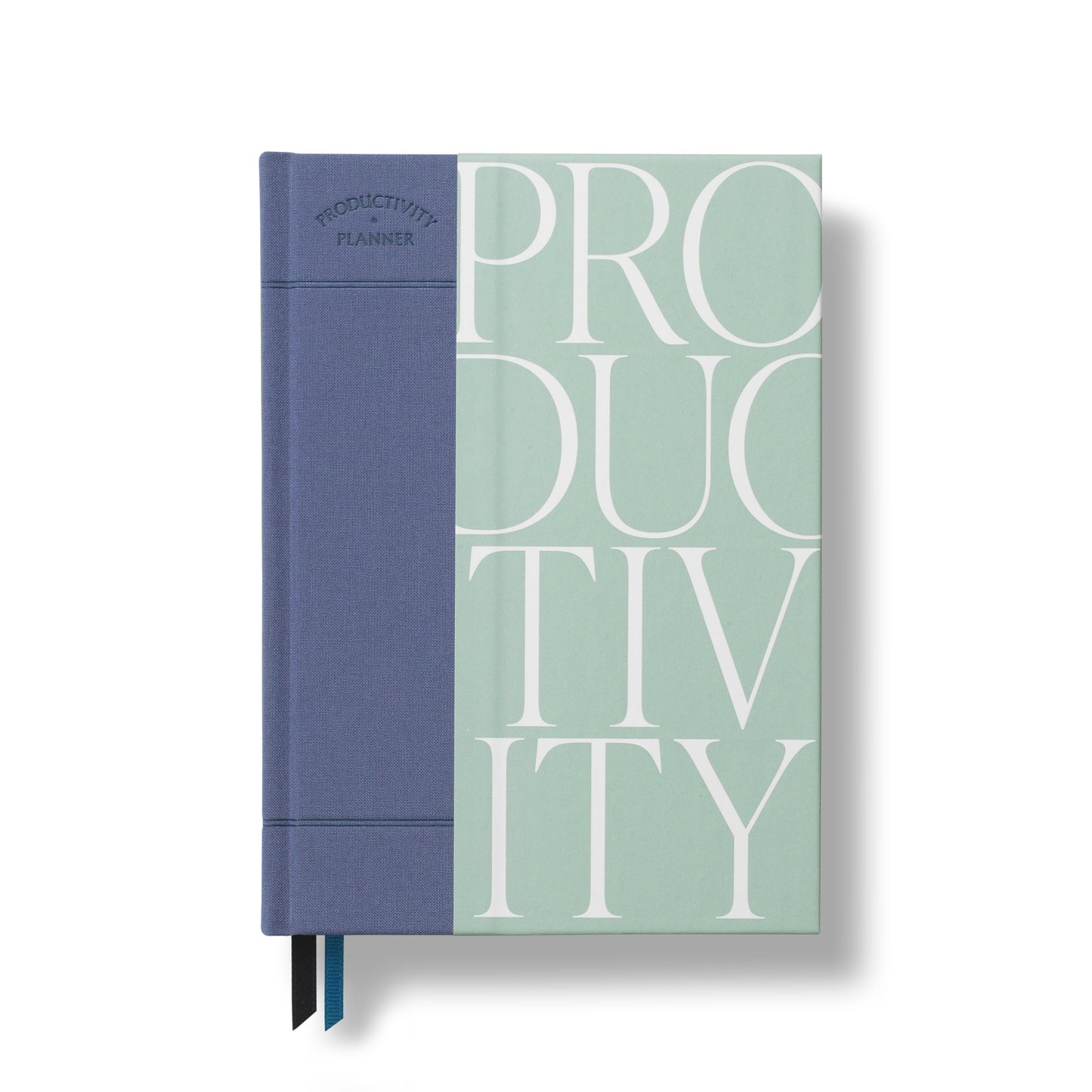 Papier Modern 16-Week Undated Productivity Planner | Serif Fabric Hardcover | Planning & Motivation Essential | Daily, Weekly Goal Setting | Plan Fitness, Health, Business & Life Success | A5 Size