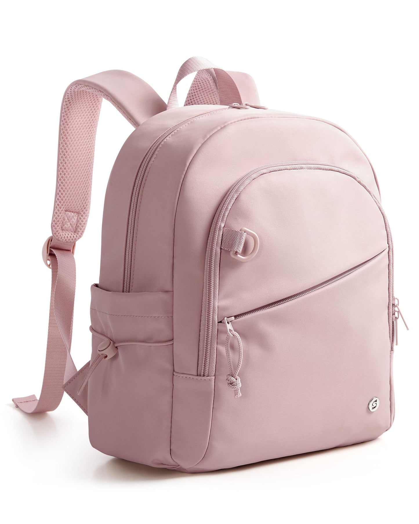 Smasrob Women Mini Backpack with Wet Pocket and RFID Blocking Pocket, Small Backpack Purse for Gym, Work, College or Travel, Pink
