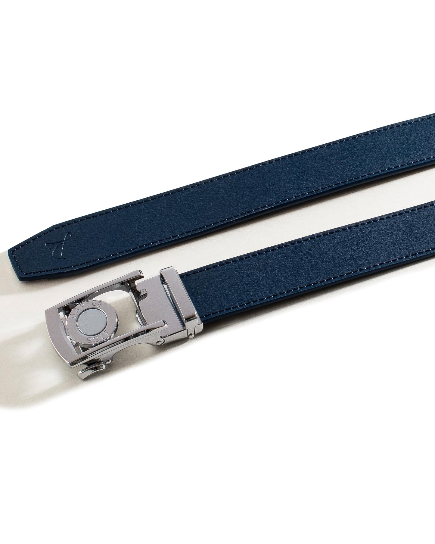Dartee Golf Belt Rain Check Collection – Sea Swell Blue