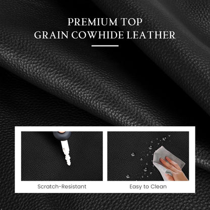 befen Anti Theft Genuine Leather Crossbody Bags for Women Black Shoulder Purses Designer Trendy Hobo Bag with RFID Blocking Soft Leather Purse Travel Womens Handbag Shoulder with 2 Detachable Straps