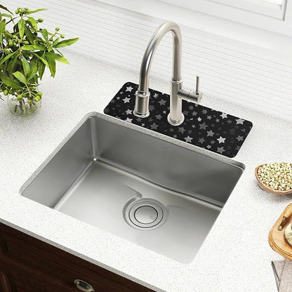Kitchen Sink Splash Guard 1 PC 30 Inch Sink Faucet Mat Splash Guard