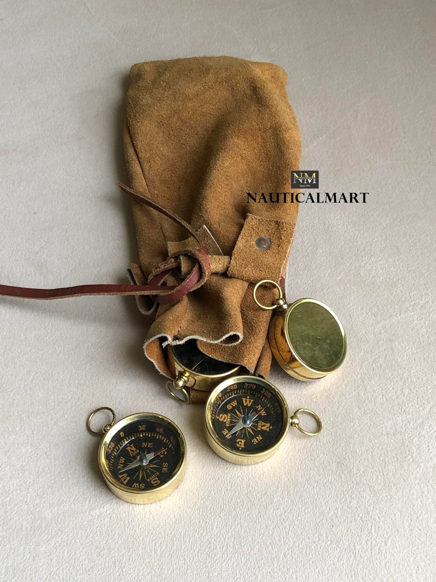 Nautical-Mart Suede Drawstring Pouch, Leather Drawstring Pouch Bag, Pouch, Native American Medicine Bag, Renaissance Pouch Bag