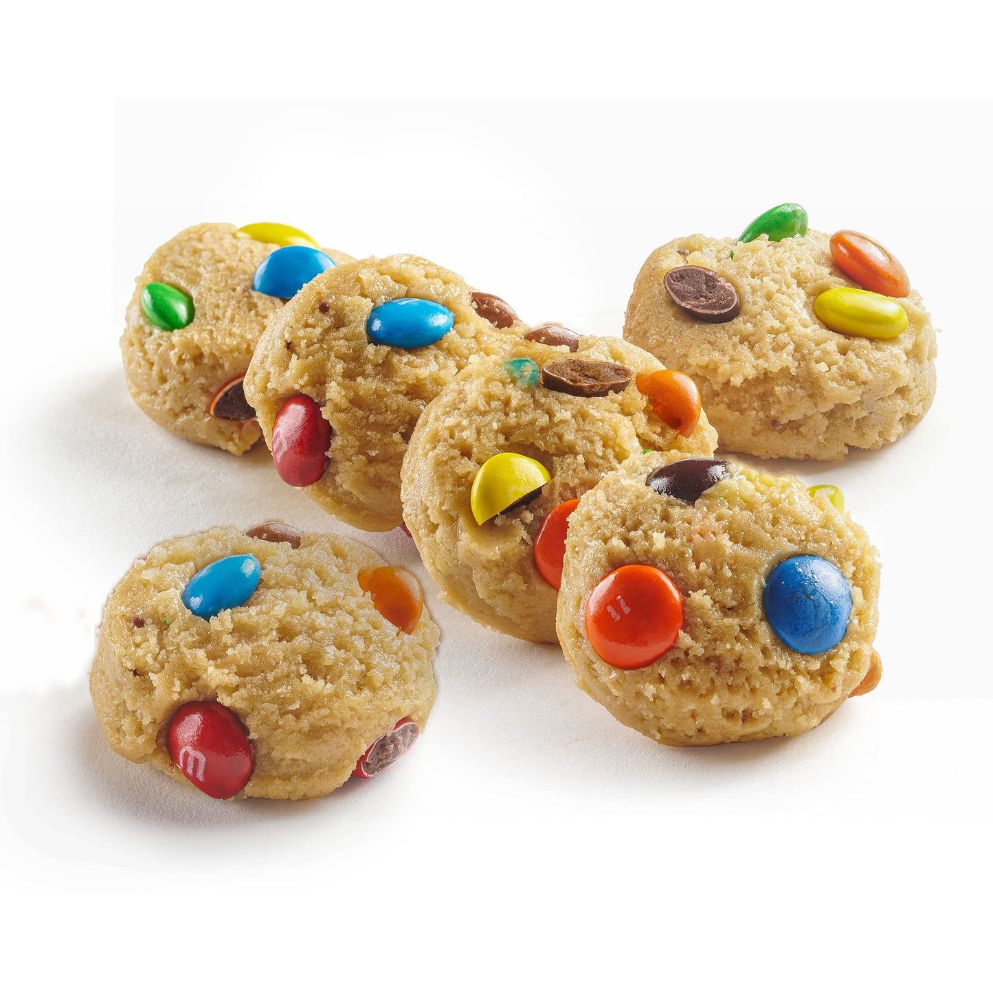 David's Cookies Preformed Frozen Cookie Dough – Candy, Ready-to-Bake Cookies, 80 Count