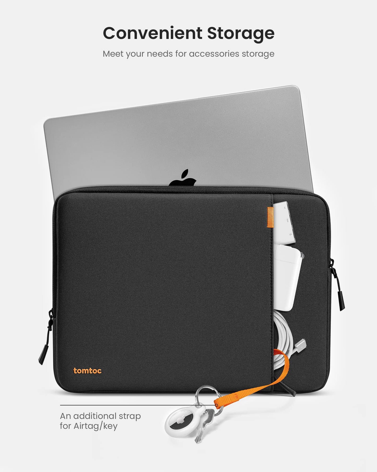 tomtoc 360° Protective Laptop Sleeve for 14-inch New MacBook Pro M5 Pro/Max (2026) A3426 A3427 A3434 M4/M3/M2/M1 A3112 A3401 A3185, Water-Resistant Laptop Case Fits Dell XPS 14 & 13.8" Surface Laptop
