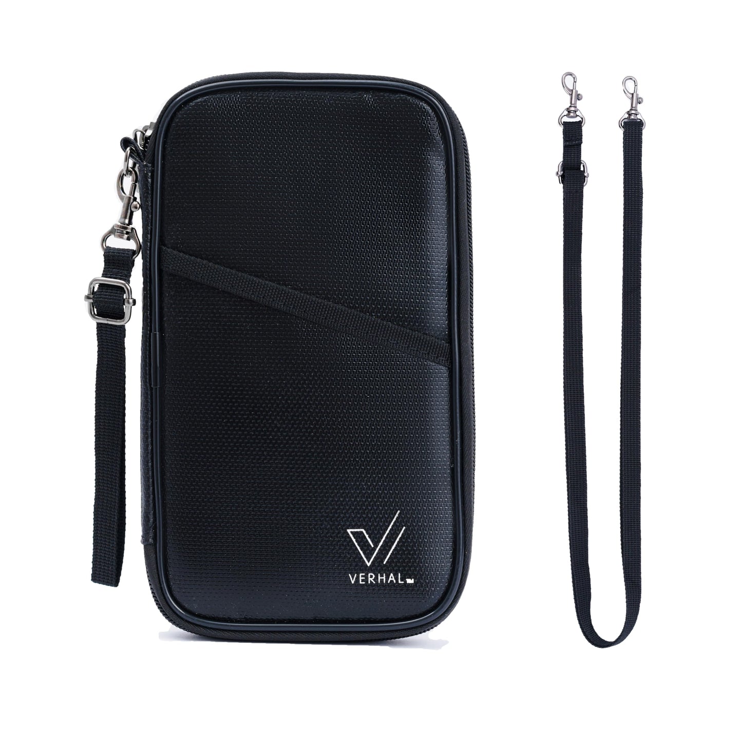 VERHAL Travel holder RFID-blocking Fire-resistant Water-resistant Passport Wallet organizer