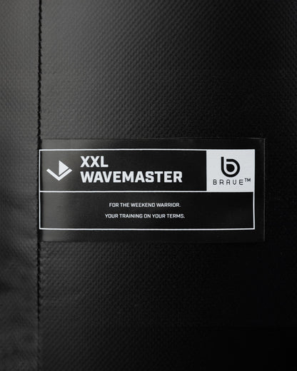 Century Wavemaster XXL Freestanding Punching Bag with Base for Boxing, Kickboxing, and Martial Arts Training, Black