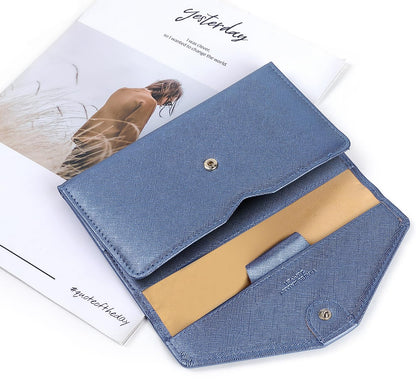 ZOPPEN Passport Holder Passport Wallet Travel Essentials Document Organizer, Passport Cover Rfid Travel Wallet Womens