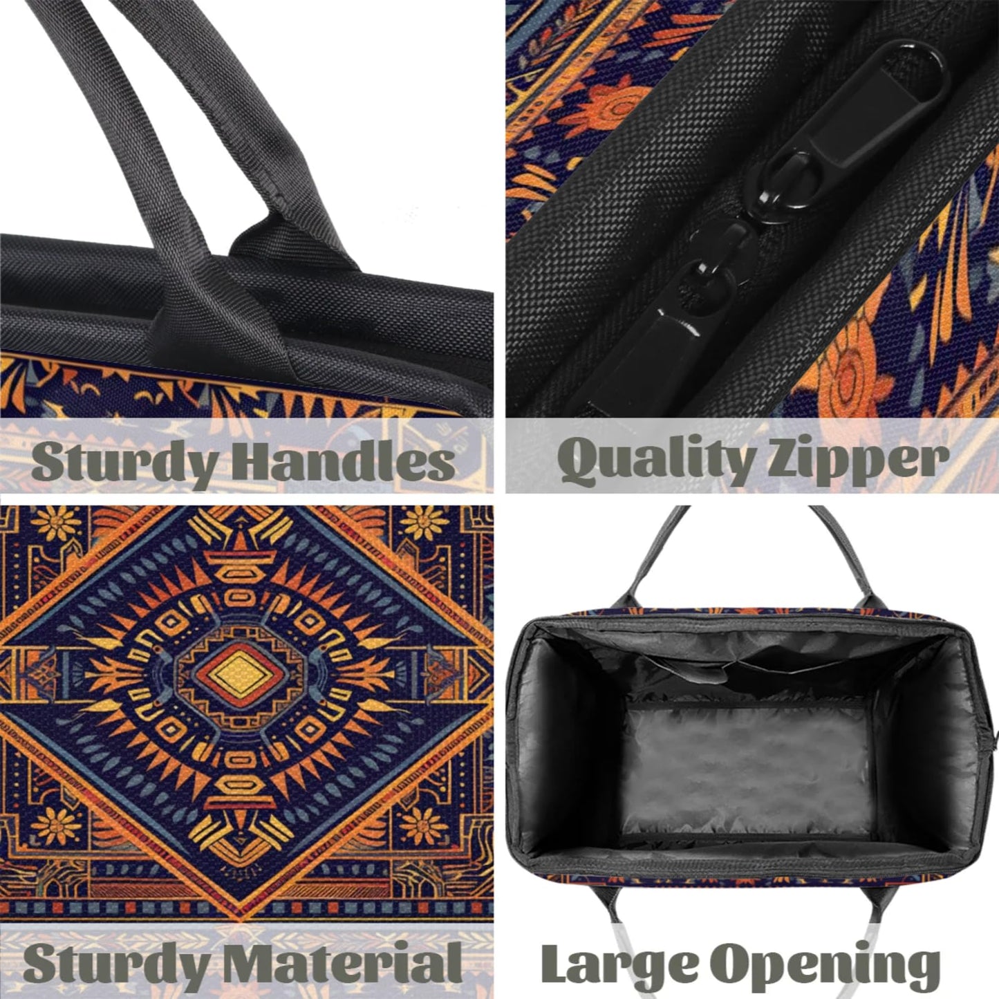 Carpet Flower Pattern Gym Bag for Women Men Travel Sports Duffel Bag with Trolley Sleeve Waterproof Sport Weekender Overnight Bags Carry On Tote Bags for Travel Gym Sport-17