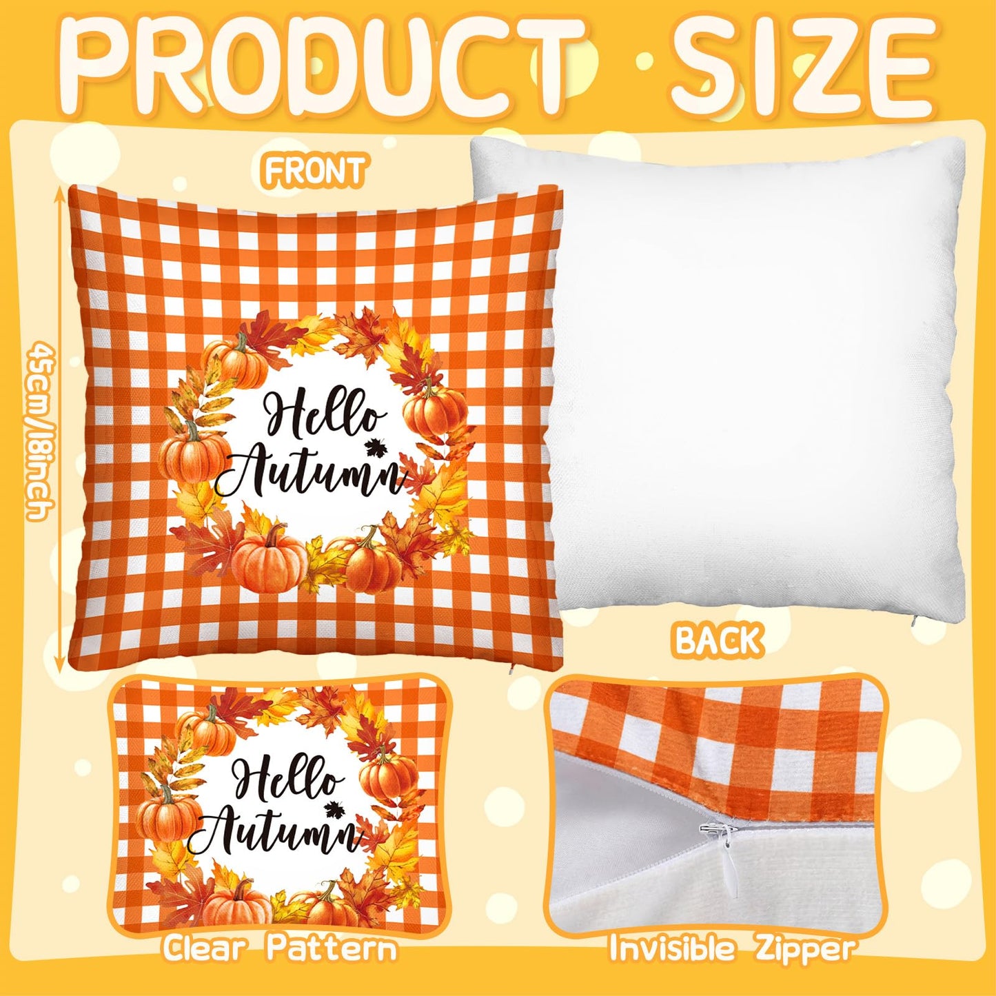 Mindsoft 20 Pcs Holiday Pillow Covers 18 x 18 Easter Pillow Cover Spring Summer 250th Anniversary Pillowcase Decorative Seasonal Cushion Case for Farmhouse Home Sofa(Watering Can)