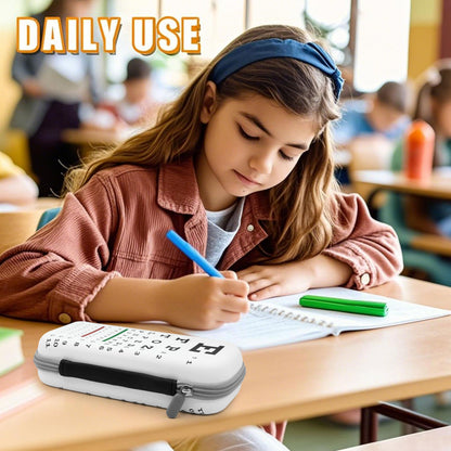 WtallasiSei Eye Pencil Case Zip Pencil Box Multi Pouch Holder Desk Organizer For Boys Girls School Office
