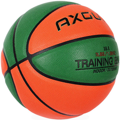 AXGUIQ 3LBS Weighted Heavy Training Basketball 29.5" for in& Outdoor Improving Dribble Up Basketballs Handling Dribbling Passing Rebounding Skills Size 7 Weighted Heavy Training Basketball Equipment