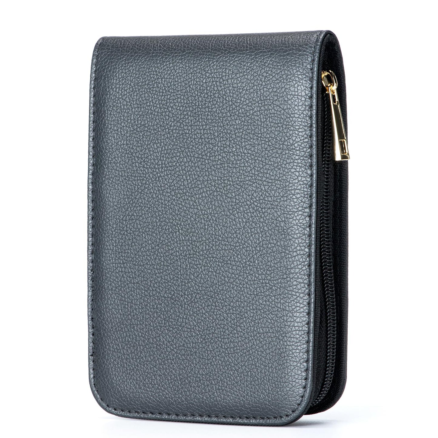 Lanxivi Fountain Pen Roller Pen Pu Leather Case for 12 Pens (Black)