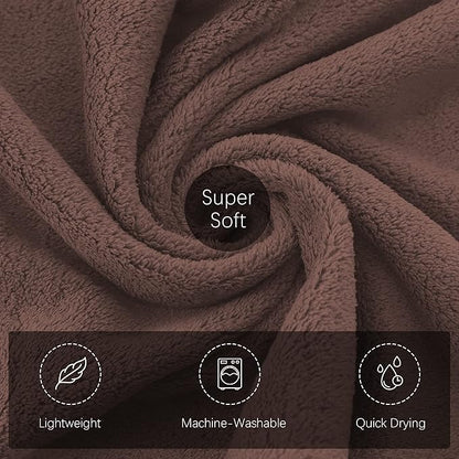 TENSTARS Luxury Silk Hemming Towel Set