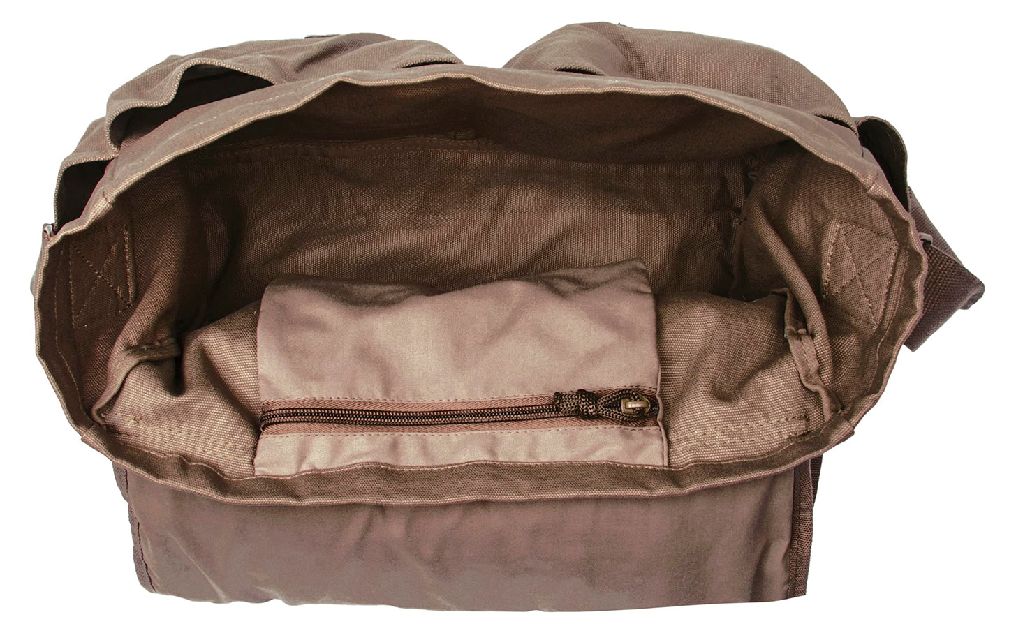 Sweetbriar Classic Vintage Messenger Bag - Original Heavyweight Cotton Canvas Shoulder Bag with Upgraded Features