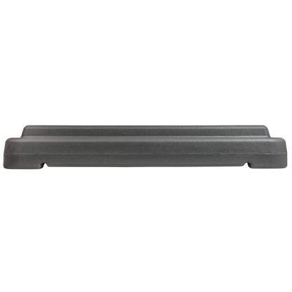 The Step (Made in USA) 4 Inch Stackable Aerobic Exercise Platform (Grey) with Non-Slip Surface and Nonskid Feet to Prevent Sliding