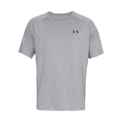 Under Armour Men's Tech 2.0 Short-Sleeve T-Shirt , Steel Light Heather (036)/Black, Large