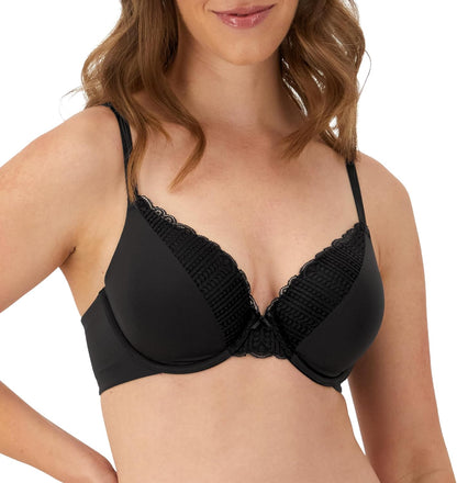 Maidenform Women's Padded Underwire Bra, Full Coverage T-Shirt Bras for Women, Convertible, Seamless (Plus