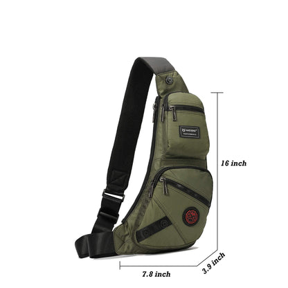 Nicgid Sling Bag Chest Shoulder Backpack Fanny Pack Crossbody Bags for Men