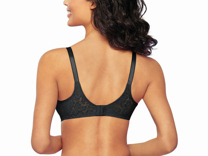 Bali Women's Underwire Bra, Lace 'N Smooth, Lace Full-Coverage Bra with Stay-in-Place Straps