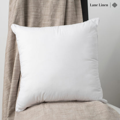 LANE LINEN Throw Pillow Insert - Pack of 2 16x16 Pillow Inserts for Decorative Pillow Covers, Throw Pillows Insert for Couch - White
