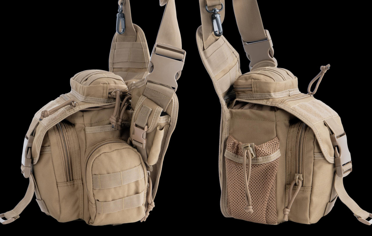 XMILPAX Tactical Sling Bag EDC Crossbody Pack Single Shoulder Backpack Messenger Bag for Outdoor & Urban Use 5L