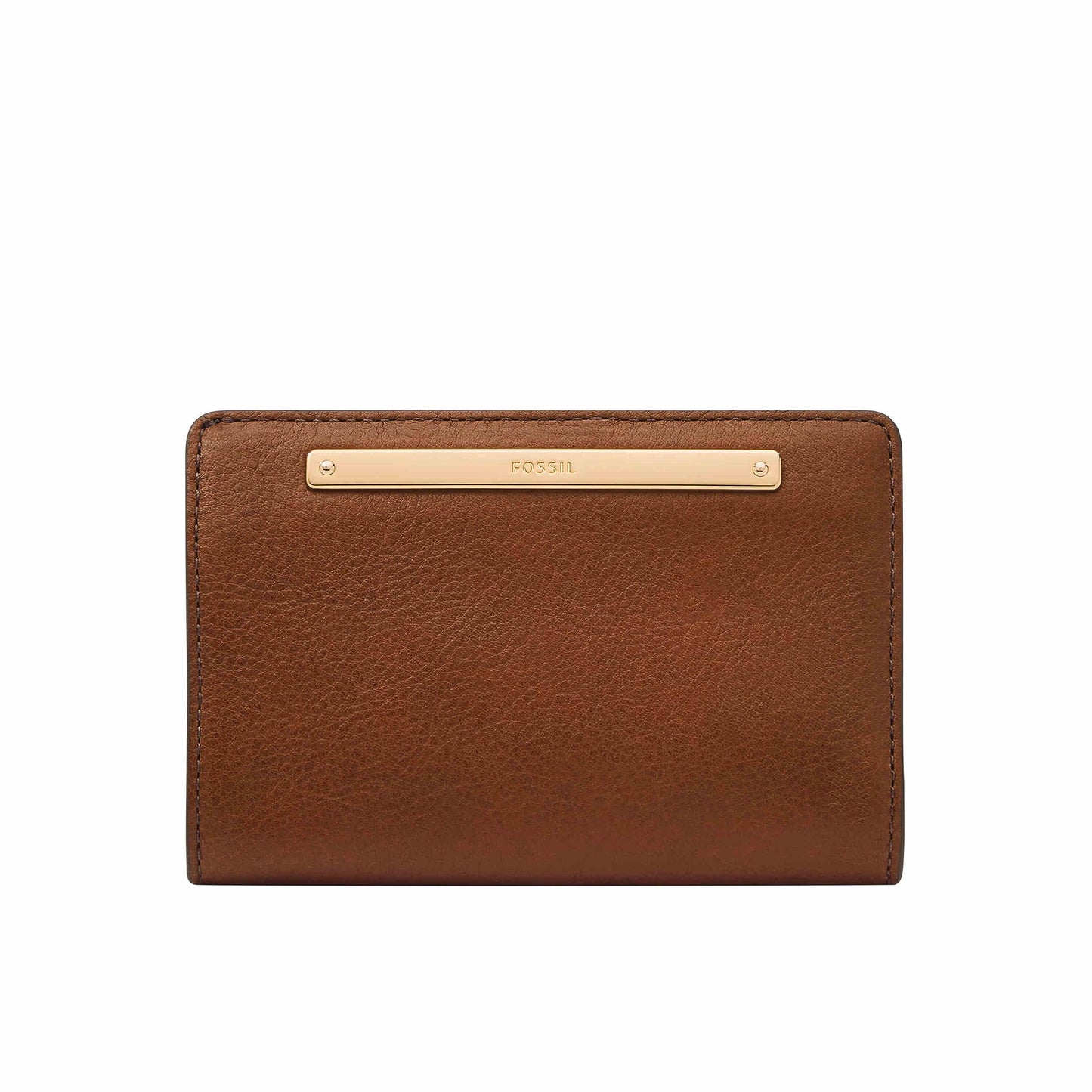 Fossil Women's Liza Leather Wallet Multifunction, Brown Leather Wallet for Women