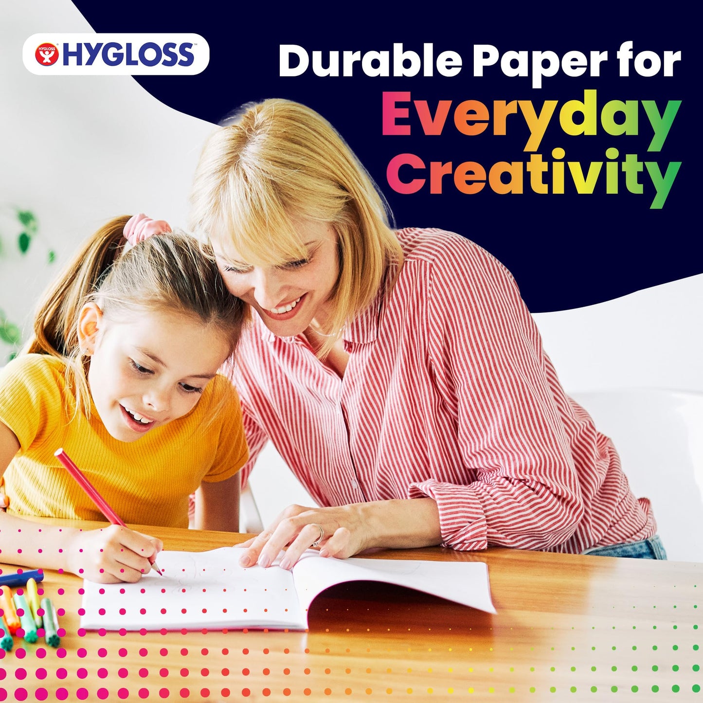 Hygloss Half Blank Books for Kids to Write Stories and Illustrate – Bulk 6 Pack – 5.5" x 8.5" A5 – Small Primary Journal for Grades K-2, Preschool/Kindergarten Notebook with Picture Space – 24 Pages