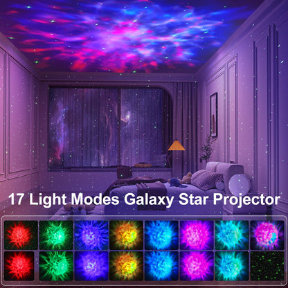 Galaxy Projector for Bedroom, Galaxy Light Projector with 41 Lighting Modes, Starry Nebula Ceiling Night Light with Timer and Remote, Room Decor, for Christmas, Birthdays