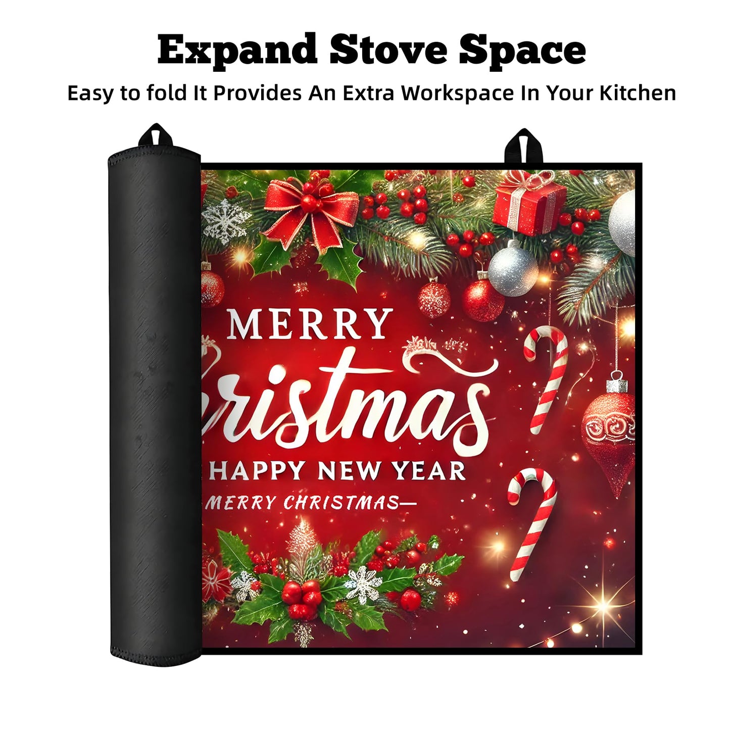 Stove Top Cover for Electric Stove: 28''×20'' Stove Cover Elevate Your Kitchen Reliable Heat Protection,Non-Slip Kitchen Decor (MAI-G2411289)
