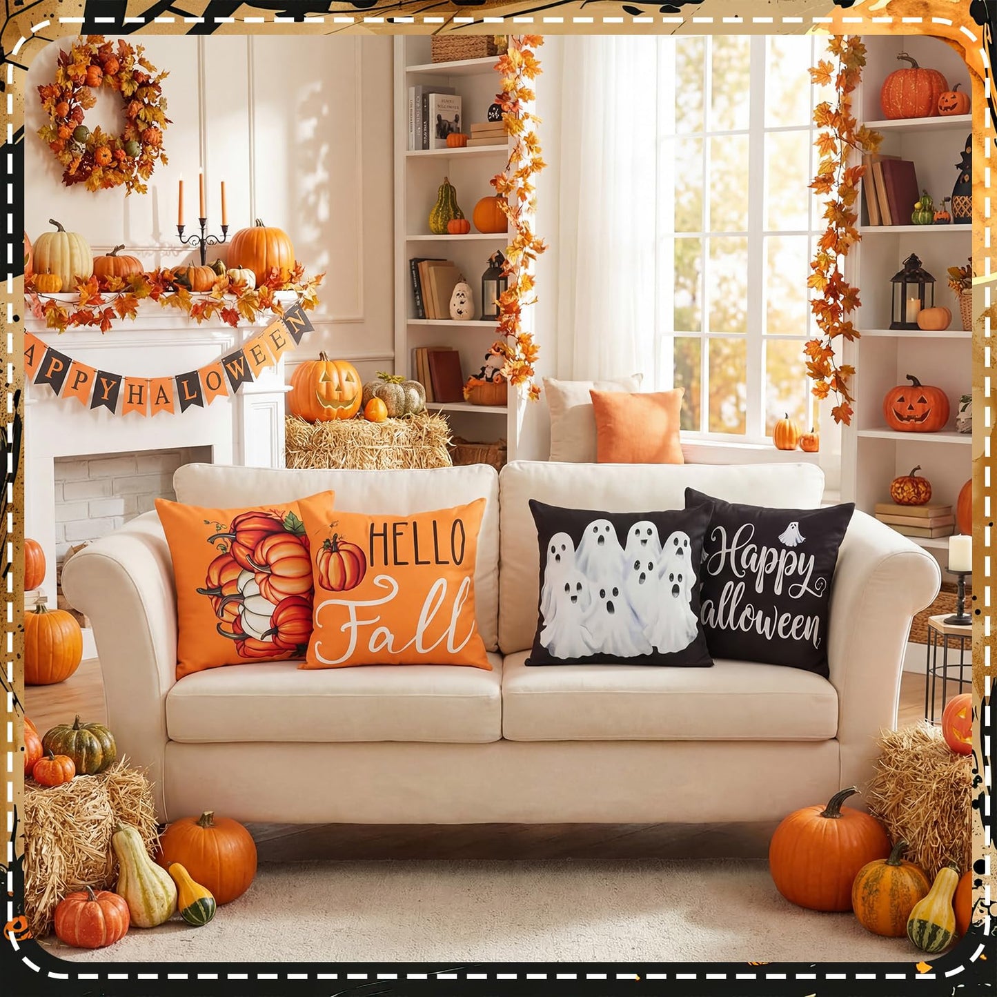 Mindsoft 20 Pcs Holiday Pillow Covers 18 x 18 Easter Pillow Cover Spring Summer 250th Anniversary Pillowcase Decorative Seasonal Cushion Case for Farmhouse Home Sofa(Seasonal)