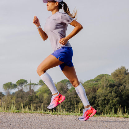 CEP Core Run Ultralight Calf Sleeves, Lilac/Pink, Women, III