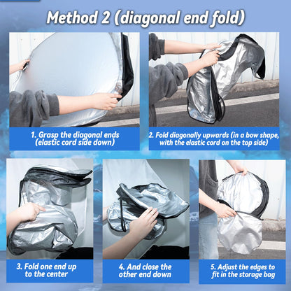 PAIMOHO Windshield Sun Shade for Lexus RX 2010-2015, 2023-2024 RX350/RX350h/RX450h/RX500h, Car Front Window Sunshade with 240T Sun Visor Protector Blocks UV Rays Heat Sun Shield Accessories