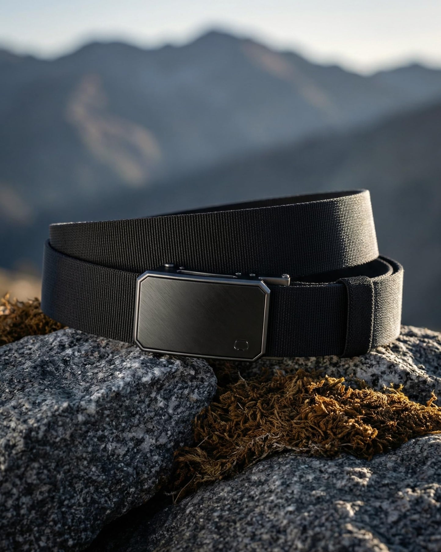 CHAOREN Mens Ratchet Belt – 1.5" Stretch Nylon Belts for Casual, Work, Golf – Adjustable Fit for Everyday Comfort
