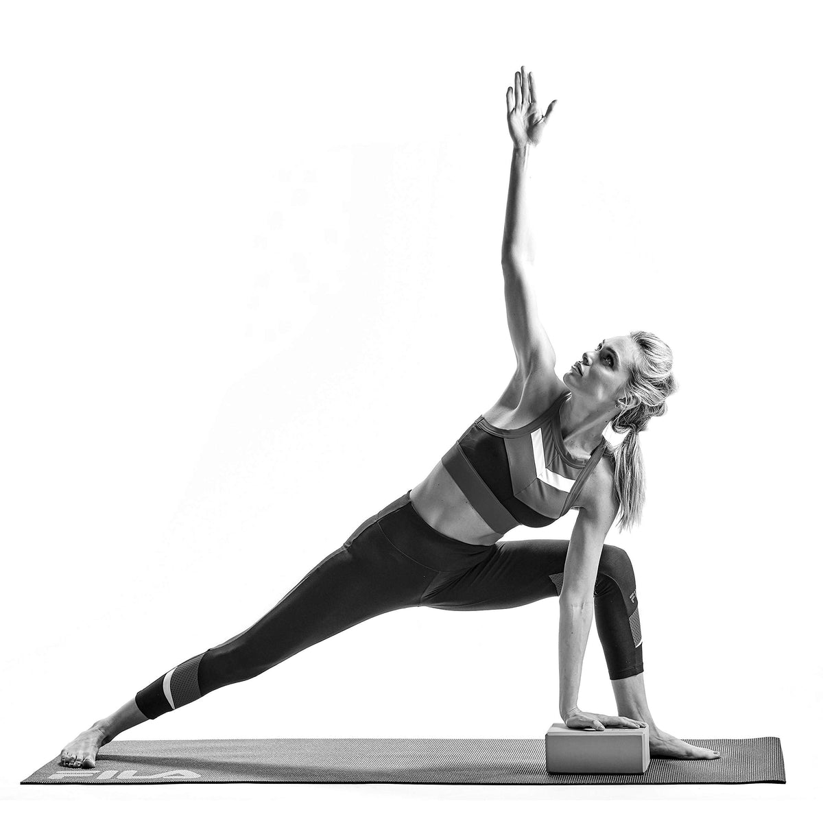 Yoga Block - EVA Foam Blocks for Support, Balance & Stability | Yoga, Pilates, Barre, Stretching, Meditation