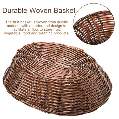 Yesland 16 Pcs Plastic Oval Basket for Gifts Empty, Small Bread Basket Food Storage Baskets with Clear Gift Bags and Colorful Pull Bows, 9 X 6 X 2.5 Inches Bin for Kitchen Restaurant Christmas