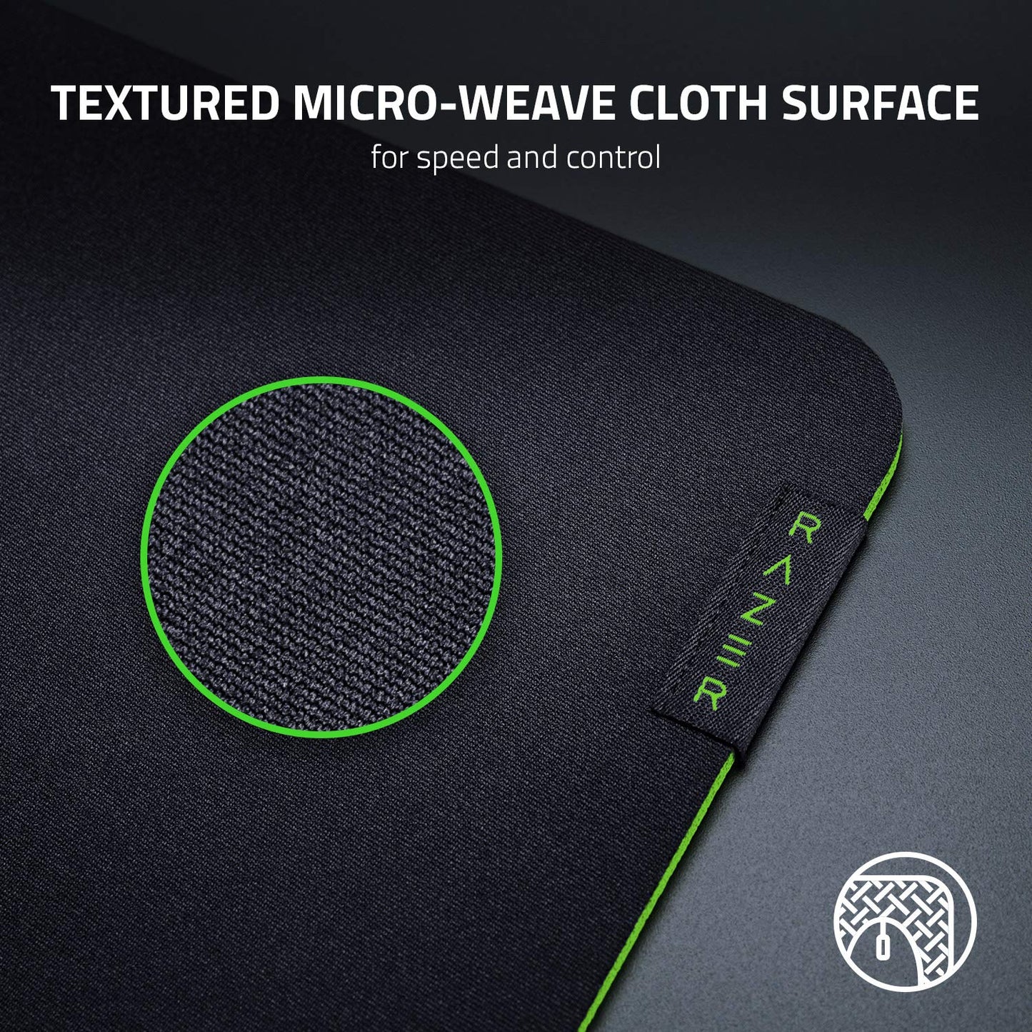 Razer Gigantus V2 Cloth Gaming Mouse Pad (XXL): Thick, High-Density Foam - Non-Slip Base - Classic Black