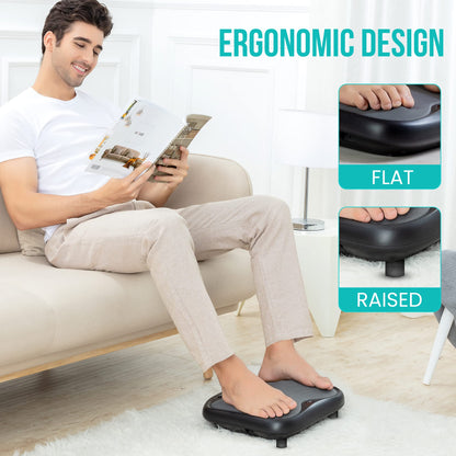 Snailax Shiatsu Foot Massager with Heat, FSA HSA Eligible, Washable Cover Kneading Foot & Back Massager, Heated Feet Warmer, Electric Feet Massager Machine for Plantar Fasciitis