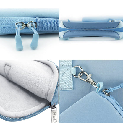 Hseok Laptop Sleeve 13.3-14 inch Case with Small Pouch, Neoprene Computer Bag Compatible with MacBook Neo/Pro 14 M5/M4/M3/M2/M1, Mac Air/Pro 13.3, XPS 14 and Most 13-14 inch Notebooks,S02B01