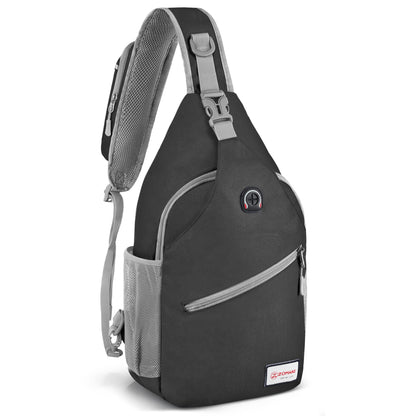 ZOMAKE Sling Bag 8L - Lightweight Crossbody Backpacks Waterproof Backpack for Travel Outdoor Sport Men Women
