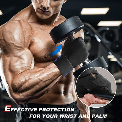 ZEROFIRE Workout Gloves for Women Men - Weight Lifting Gloves with Full Palm Protection & Extra Grip for Women Gym, Weightlifting, Weight Lift, Rowing, Exercise, Sport, Cycling