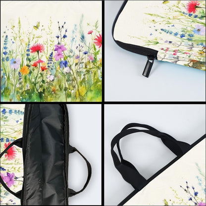 RUUHLJLET 15-Inch Laptop Sleeve – Stylish, Lightweight, Shockproof, Water-Resistant Case for Lenovo, HP, Dell, Asus Notebooks - Plant Flower