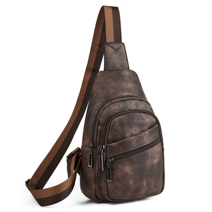 Sling Bag Crossbody Bags for Women Small Cross Body Bag Fanny Packs Chest Sling Purse for Daily Travel Leisure Sport